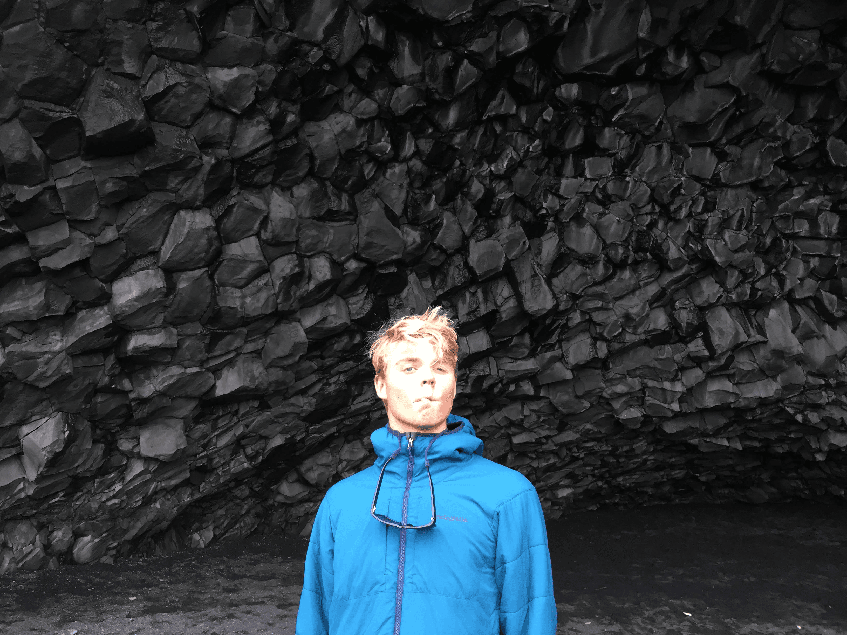 Icelandic cave