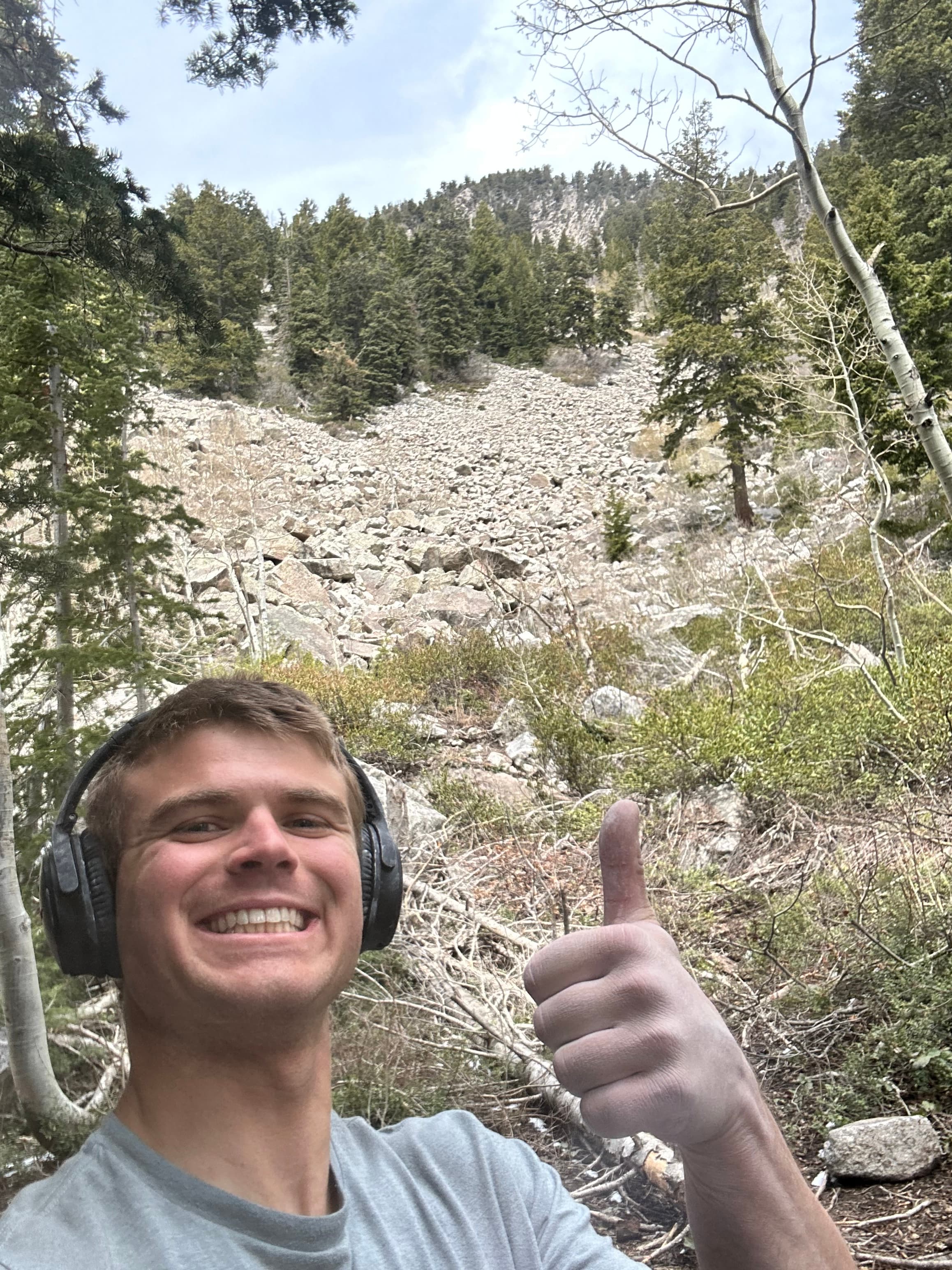 Me in my happy place, aka Little Cottonwood Canyon.