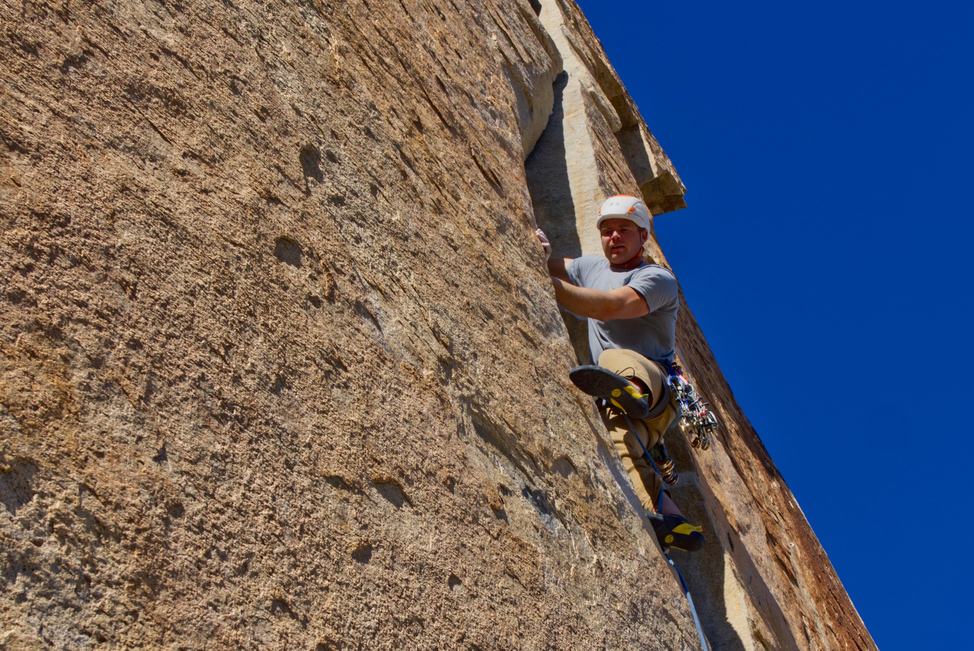 O'Kelley's Crack, the hardest 5.11a I've ever been on.