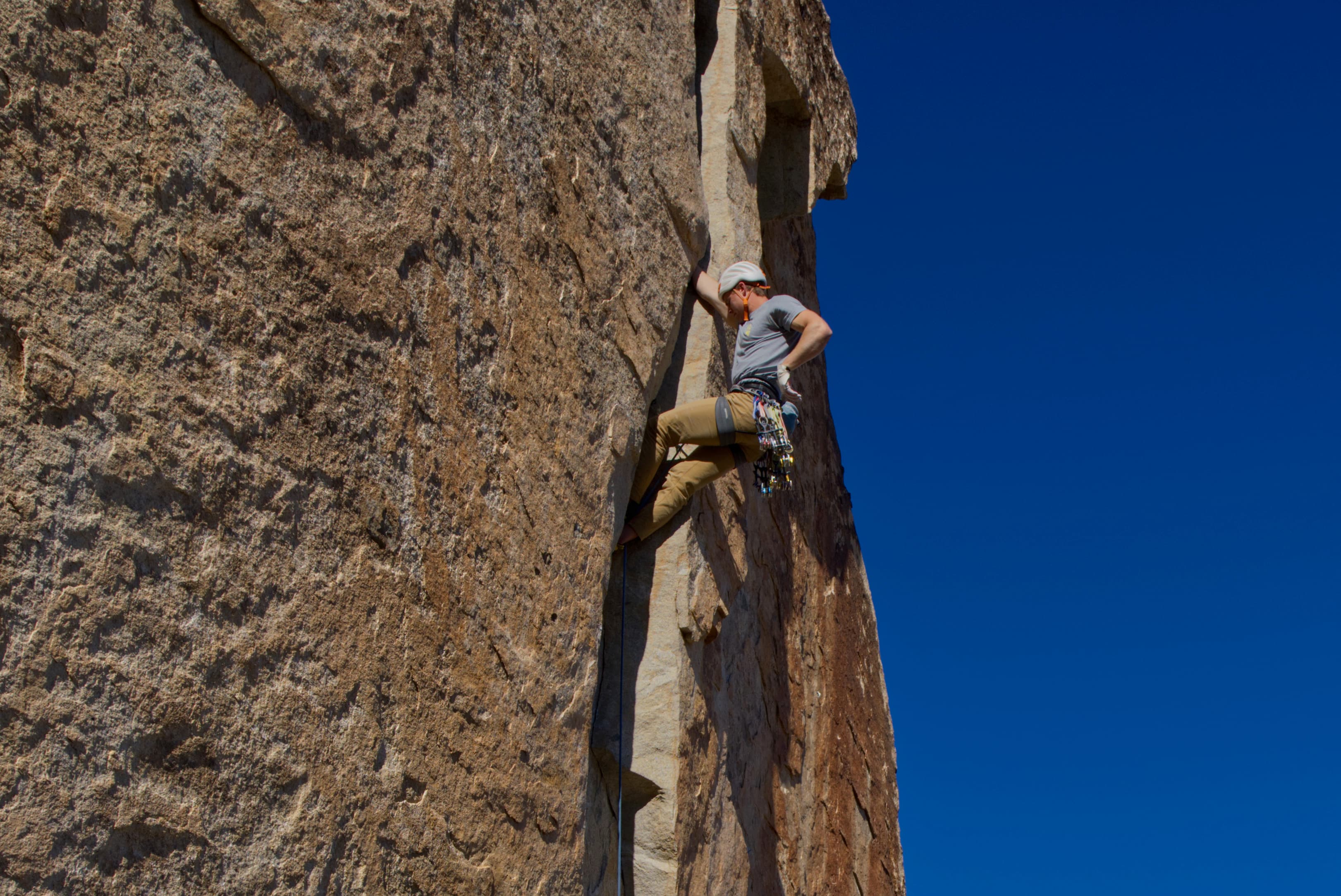 O'Kelley's Crack, the hardest 5.11a I've ever been on.