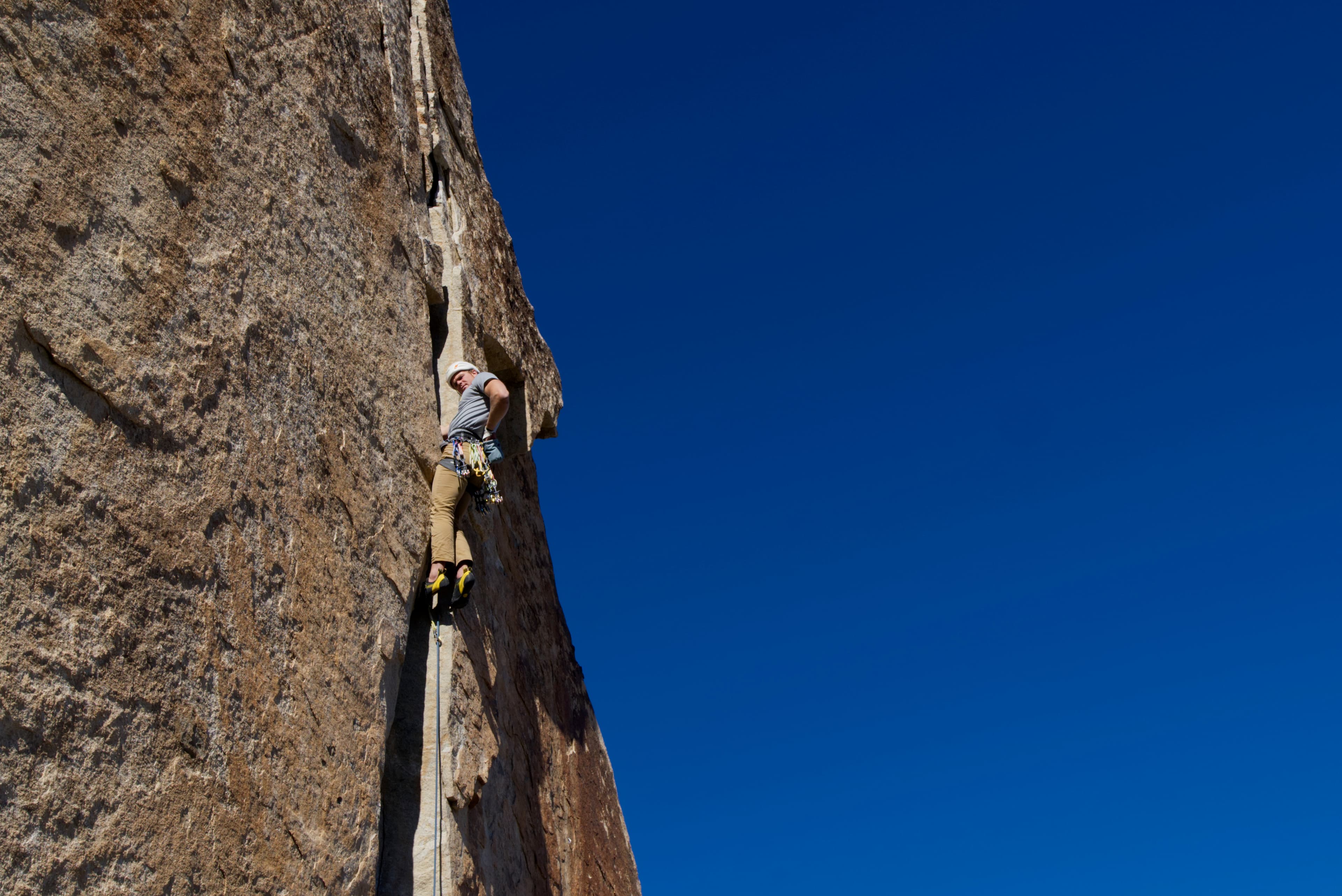 O'Kelley's Crack, the hardest 5.11a I've ever been on.