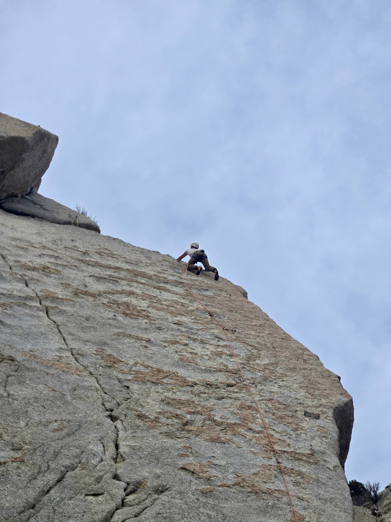Closed casket variation on Coffin Buttress in SLC. Beautiful patina climbing with Danny, Tammy, and Nate.