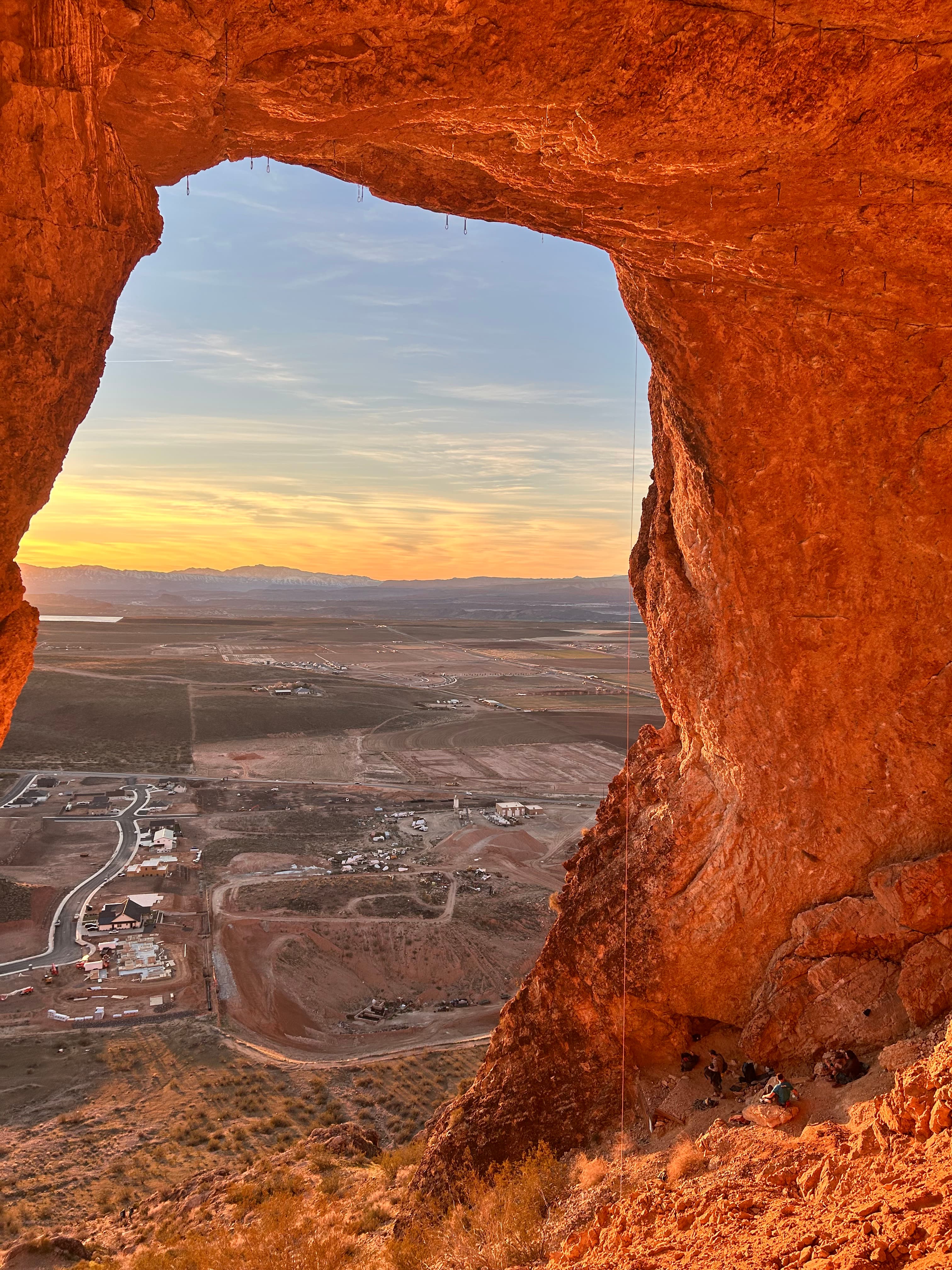 Made a visit to the Hurricave in St. George with friends Adit and Alex. Steep!