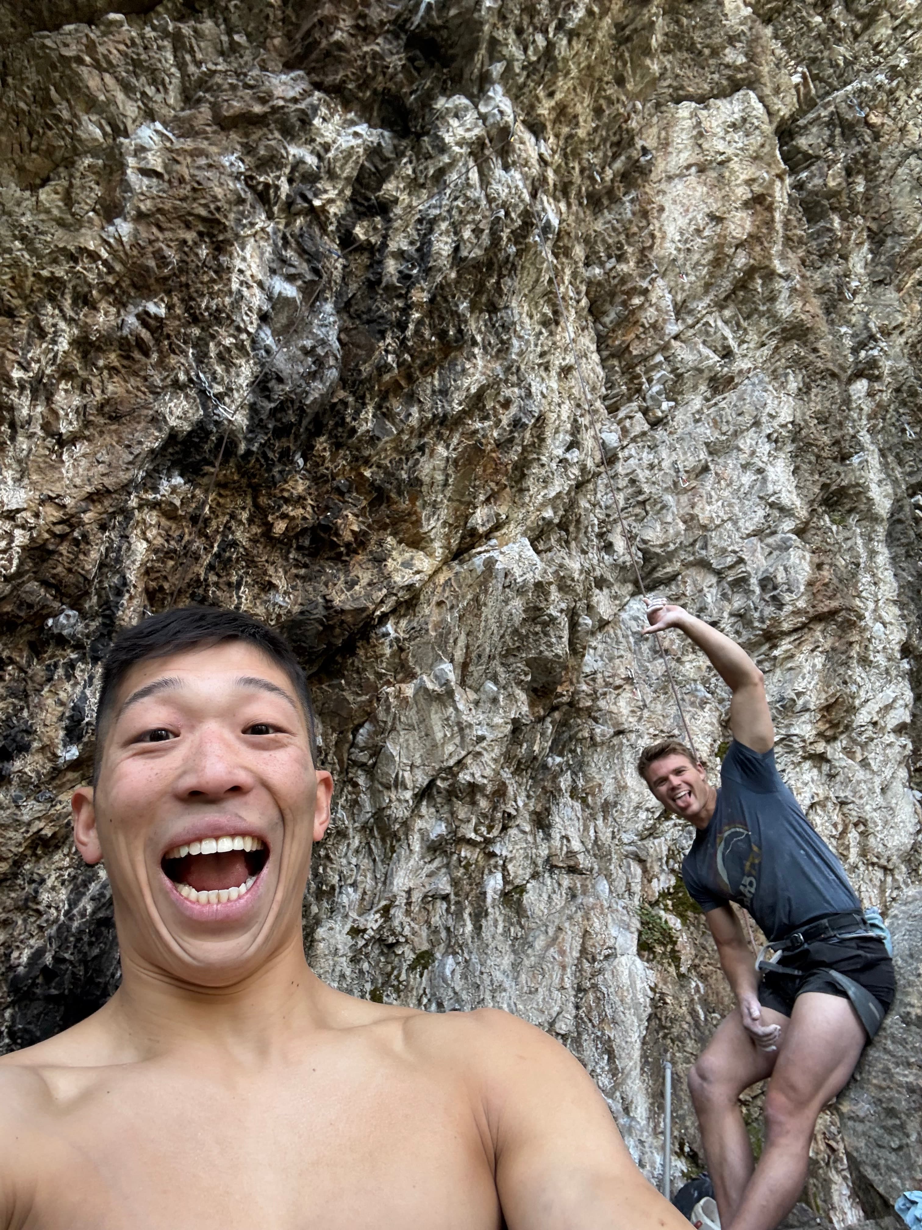 Reconnecting with Avery over some local choss.