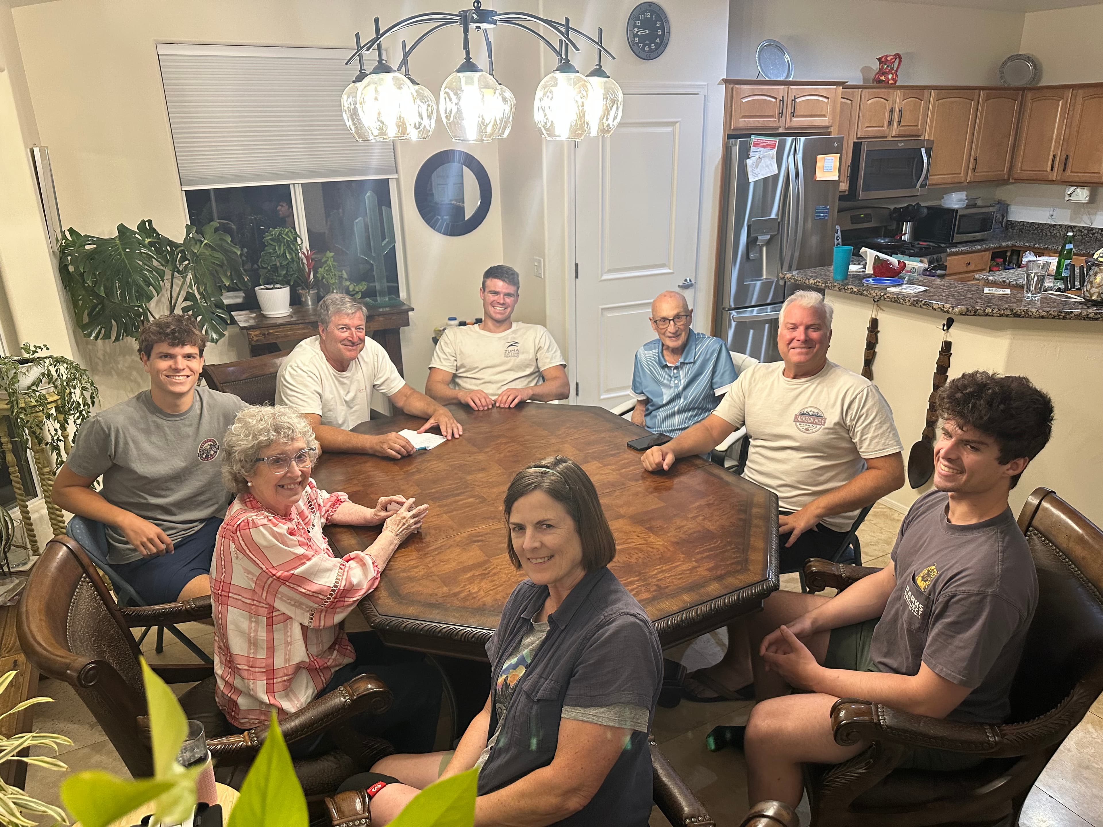 The McElvain family in Cornville, AZ.
