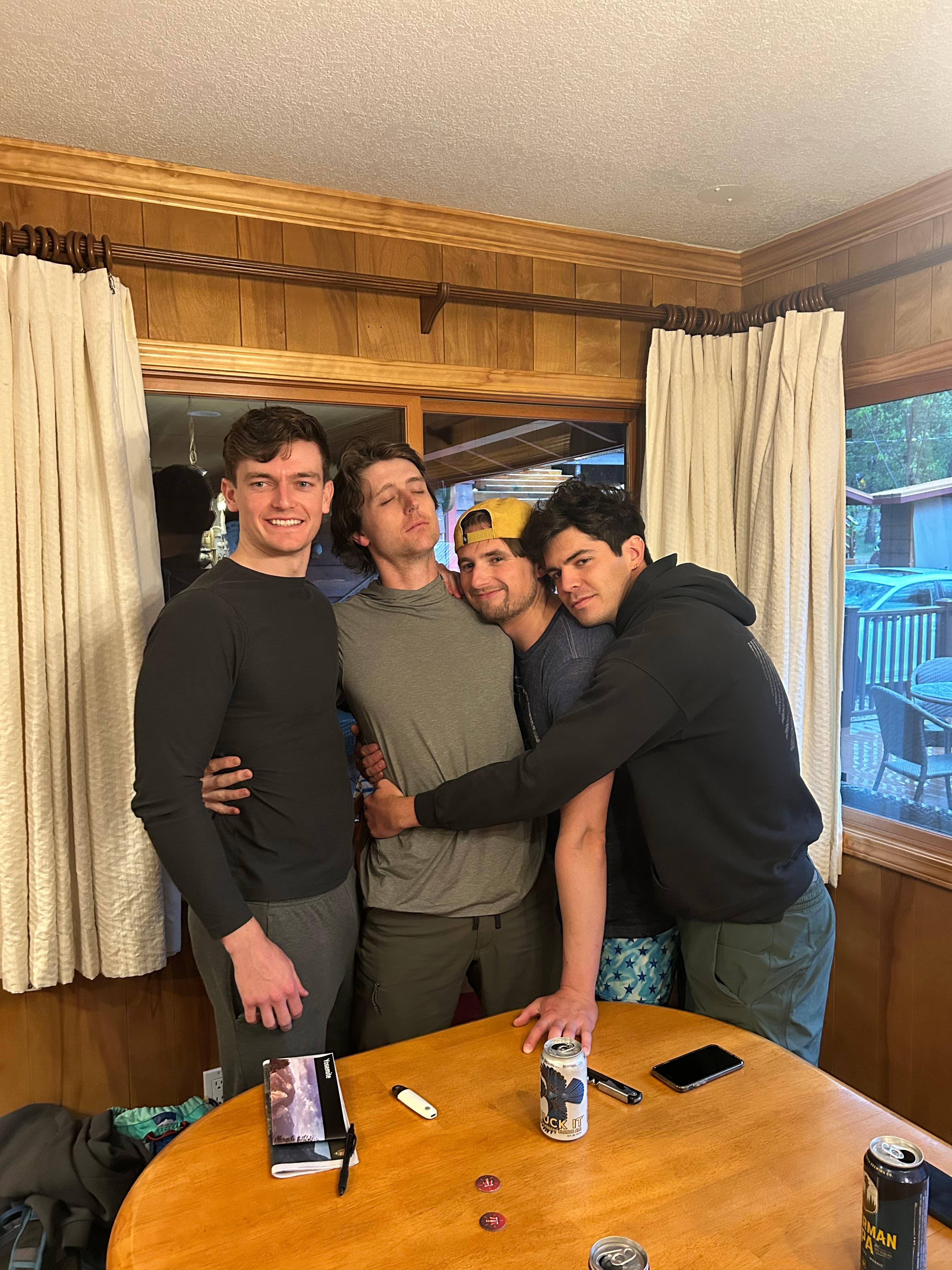 Owen's bachelor party in Yosemite.