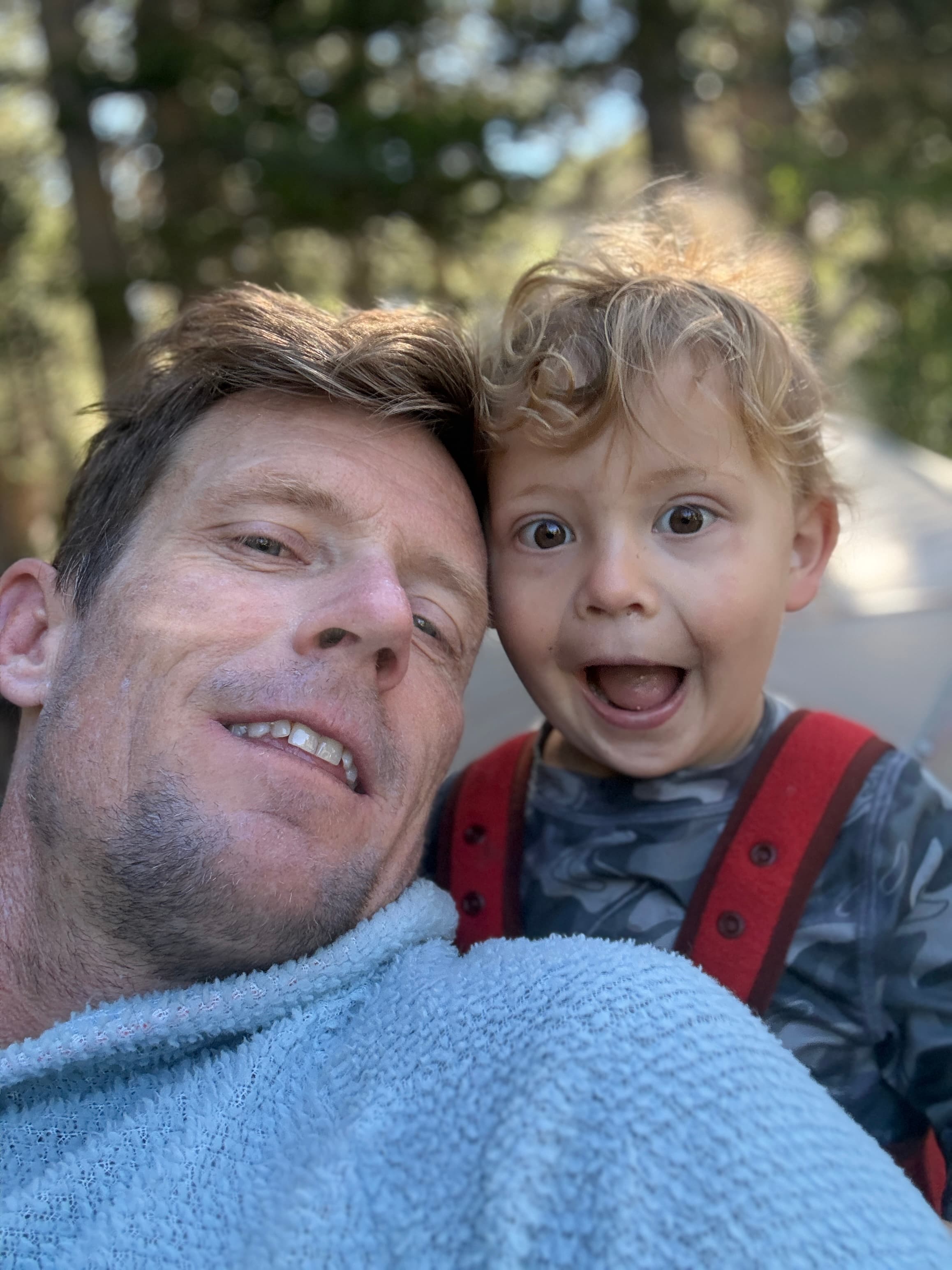 Colin and Jodie in Tuolumne Meadows.