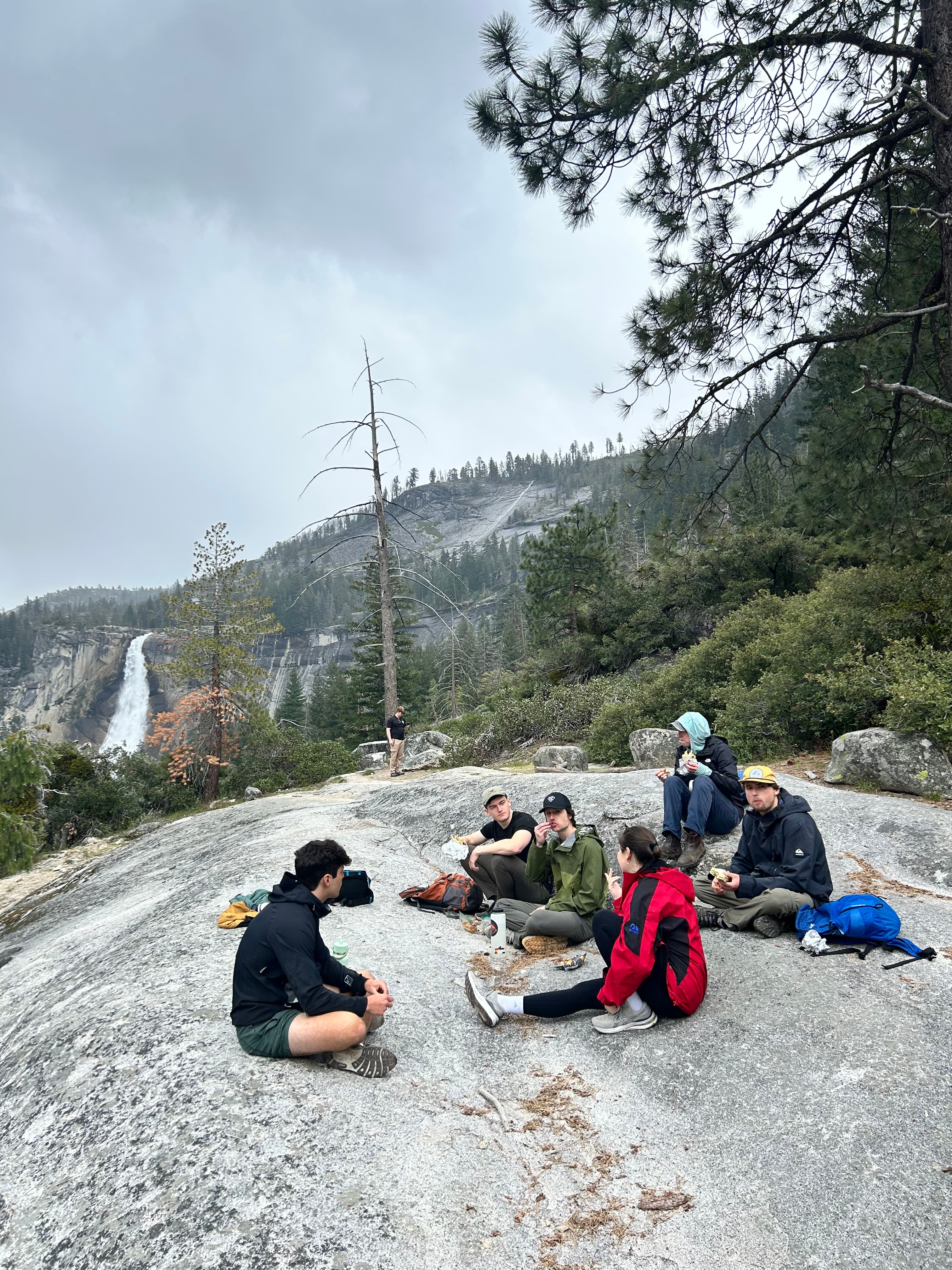 Owen's bachelor party in Yosemite.