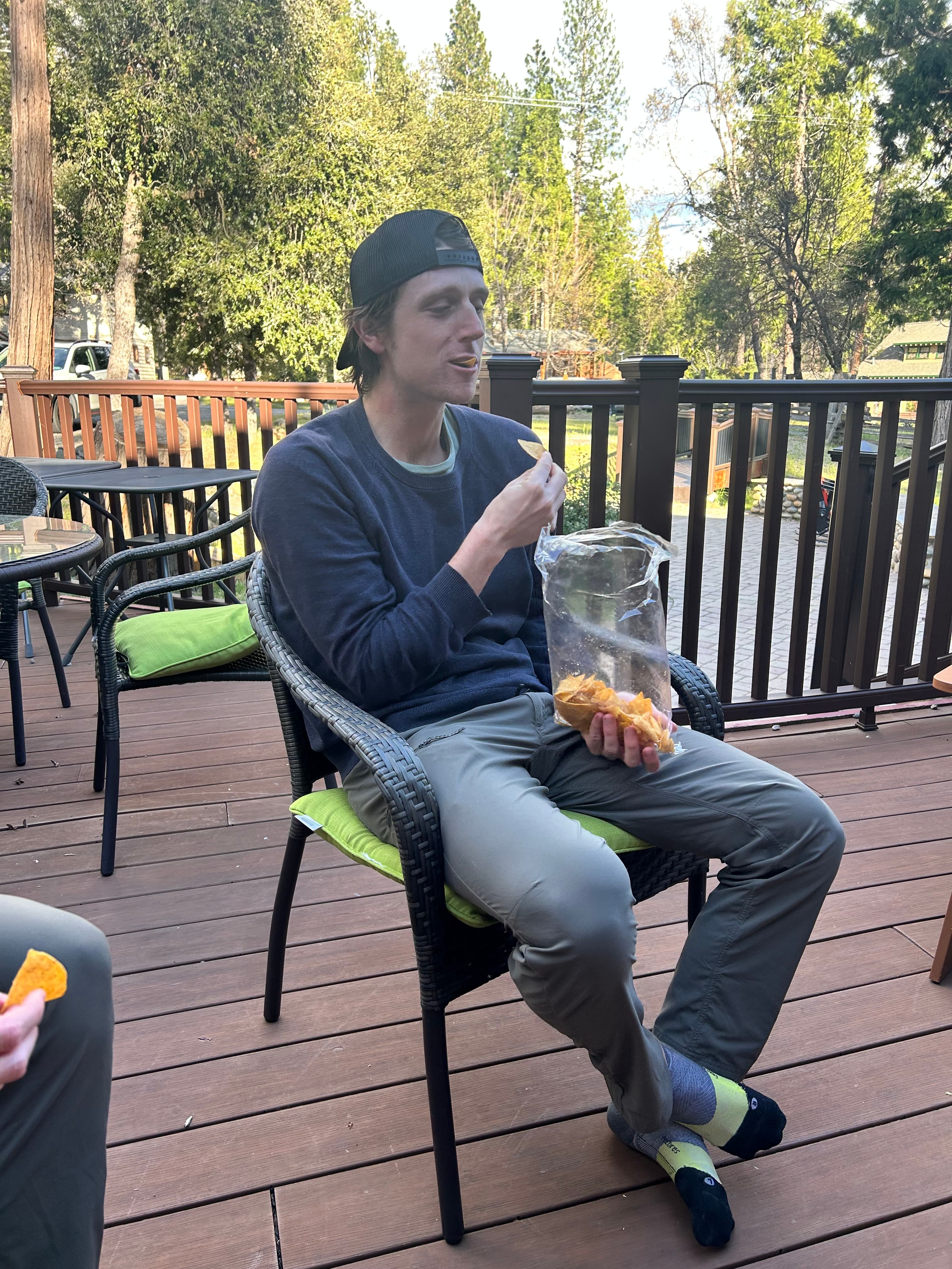 Owen's bachelor party in Yosemite.